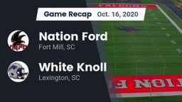 Recap: Nation Ford  vs. White Knoll  2020