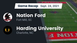 Recap: Nation Ford  vs. Harding University  2021