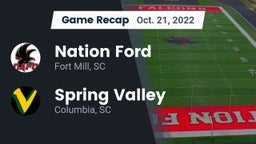 Recap: Nation Ford  vs. Spring Valley  2022