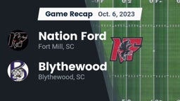Recap: Nation Ford  vs. Blythewood  2023