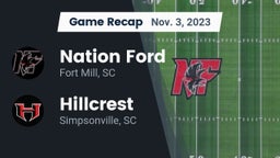 Recap: Nation Ford  vs. Hillcrest  2023