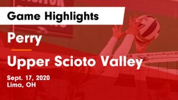 Perry  vs Upper Scioto Valley Game Highlights - Sept. 17, 2020
