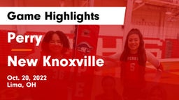 Perry  vs New Knoxville Game Highlights - Oct. 20, 2022