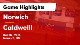 Norwich  vs Caldwelll Game Highlights - Dec 07, 2016