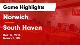 Norwich  vs South Haven  Game Highlights - Dec 17, 2016