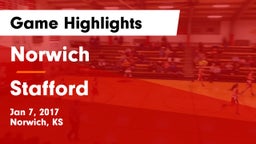 Norwich  vs Stafford Game Highlights - Jan 7, 2017
