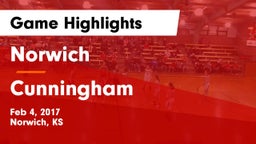 Norwich  vs Cunningham  Game Highlights - Feb 4, 2017