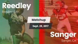 Matchup: Reedley  vs. Sanger  2017