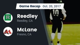 Recap: Reedley  vs. McLane  2017