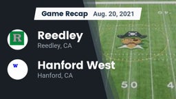 Recap: Reedley  vs. Hanford West  2021