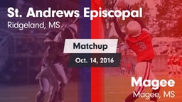 Matchup: St. Andrews vs. Magee  2016