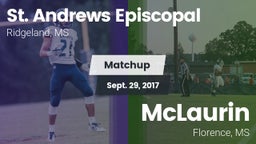 Matchup: St. Andrews vs. McLaurin  2017