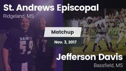 Matchup: St. Andrews vs. Jefferson Davis  2017
