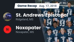 Recap: St. Andrews Episcopal  vs. Noxapater  2018