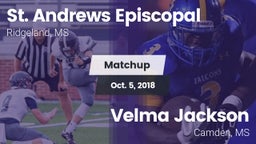 Matchup: St. Andrews vs. Velma Jackson  2018