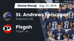 Recap: St. Andrews Episcopal  vs. Pisgah  2018