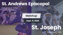 Matchup: St. Andrews vs. St. Joseph 2020