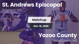 Matchup: St. Andrews vs. Yazoo County  2020
