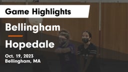 Bellingham  vs Hopedale  Game Highlights - Oct. 19, 2023