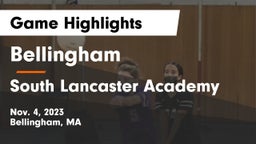 Bellingham  vs South Lancaster Academy Game Highlights - Nov. 4, 2023