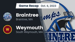 Recap: Braintree  vs. Weymouth  2023