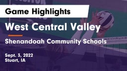 West Central Valley  vs Shenandoah Community Schools Game Highlights - Sept. 3, 2022