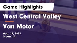 West Central Valley  vs Van Meter  Game Highlights - Aug. 29, 2023