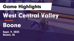 West Central Valley  vs Boone  Game Highlights - Sept. 9, 2023