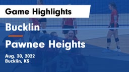 Bucklin vs Pawnee Heights  Game Highlights - Aug. 30, 2022