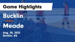 Bucklin vs Meade  Game Highlights - Aug. 30, 2022