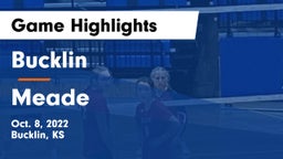 Bucklin vs Meade  Game Highlights - Oct. 8, 2022