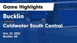 Bucklin vs Coldwater South Central  Game Highlights - Oct. 22, 2022