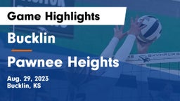 Bucklin vs Pawnee Heights  Game Highlights - Aug. 29, 2023