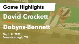 David Crockett  vs Dobyns-Bennett  Game Highlights - Sept. 8, 2022