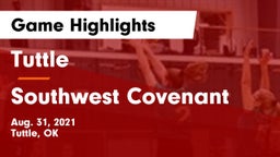 Tuttle  vs Southwest Covenant  Game Highlights - Aug. 31, 2021