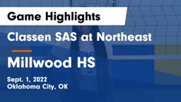 Classen SAS at Northeast vs Millwood HS Game Highlights - Sept. 1, 2022