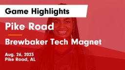 Pike Road  vs Brewbaker Tech Magnet  Game Highlights - Aug. 26, 2023