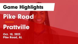 Pike Road  vs Prattville  Game Highlights - Oct. 10, 2023