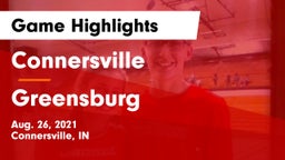 Connersville  vs Greensburg  Game Highlights - Aug. 26, 2021