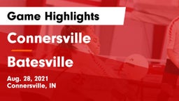 Connersville  vs Batesville  Game Highlights - Aug. 28, 2021