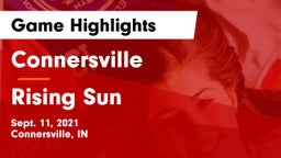 Connersville  vs Rising Sun  Game Highlights - Sept. 11, 2021