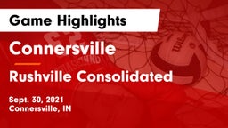 Connersville  vs Rushville Consolidated  Game Highlights - Sept. 30, 2021