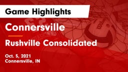 Connersville  vs Rushville Consolidated  Game Highlights - Oct. 5, 2021