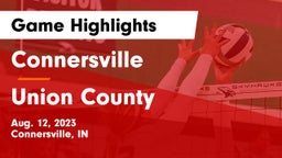 Connersville  vs Union County  Game Highlights - Aug. 12, 2023