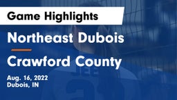 Northeast Dubois  vs Crawford County Game Highlights - Aug. 16, 2022
