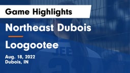 Northeast Dubois  vs Loogootee  Game Highlights - Aug. 18, 2022