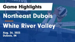 Northeast Dubois  vs White River Valley  Game Highlights - Aug. 26, 2023