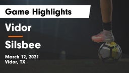 Vidor  vs Silsbee  Game Highlights - March 12, 2021