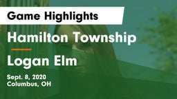 Hamilton Township  vs Logan Elm  Game Highlights - Sept. 8, 2020