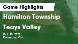 Hamilton Township  vs Teays Valley  Game Highlights - Oct. 13, 2020